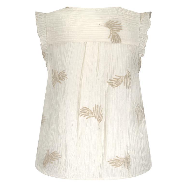NUKUS NUKUS Blouse NKS01051 Wolwit 2