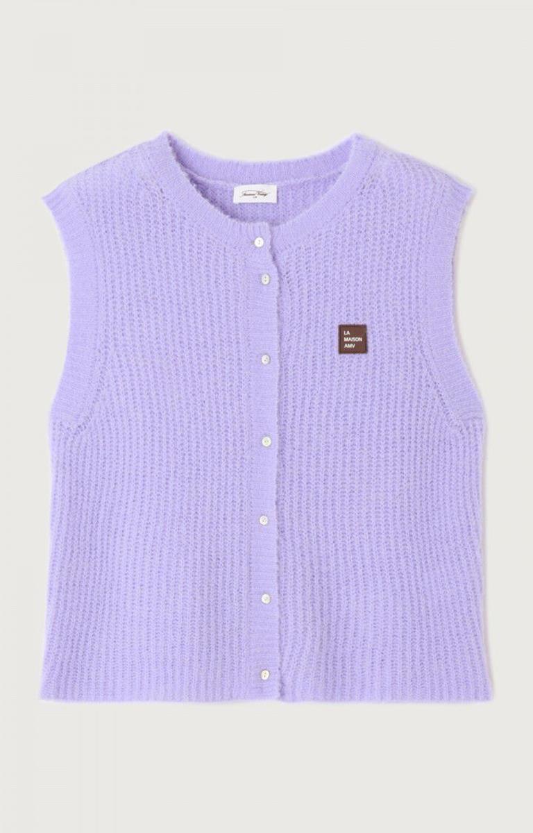 American Vintage Gilet East Paars 1