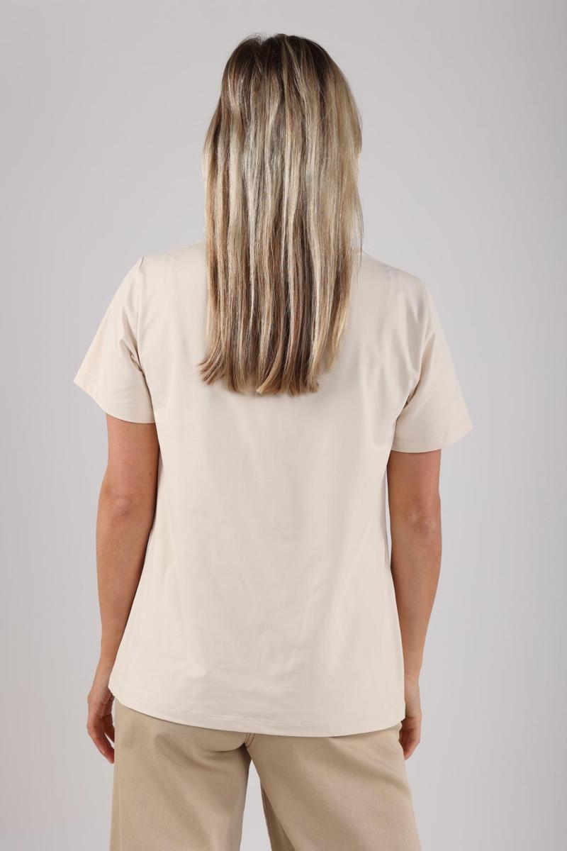 NUKUS NUKUS T-Shirt Tirza Beige 3