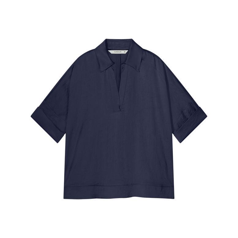 Summum Summum Blouse 2s3238-11817 Blauw 2