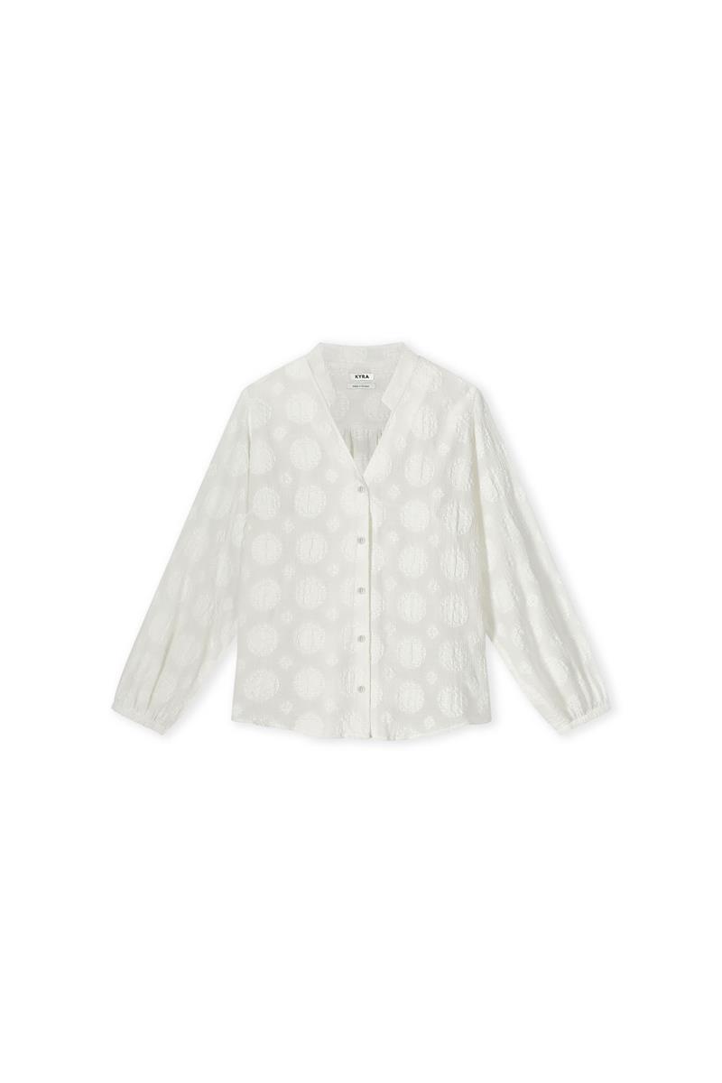 KYRA KYRA Blouse Pieke-s25 Wit 1