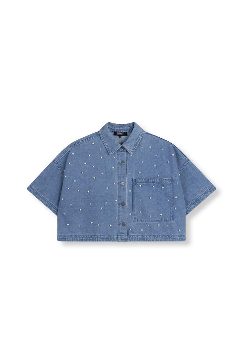 Refined Department Blouse Adeline Blauw 2