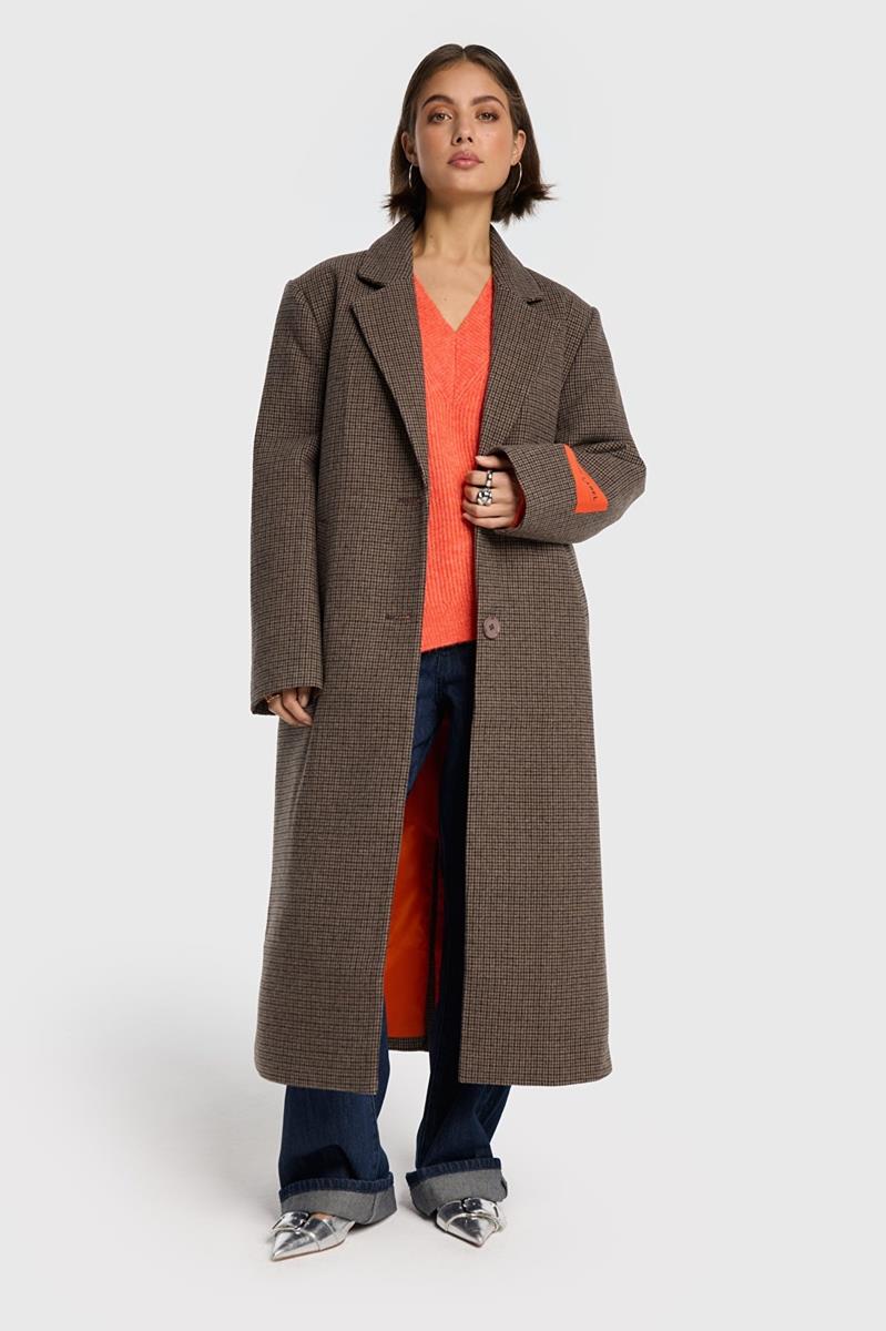 Alix The Label Mantel 2508508325 Bruin 1