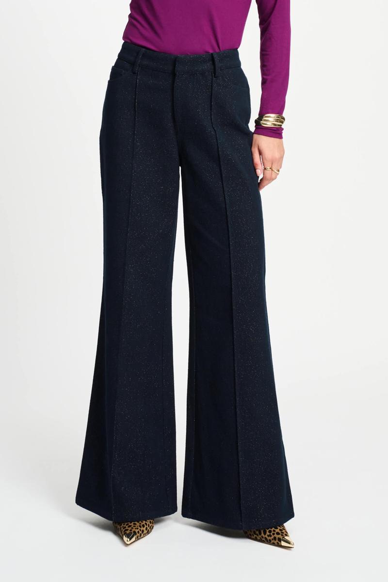 POM Amsterdam Pantalon SP9355 Blauw 5