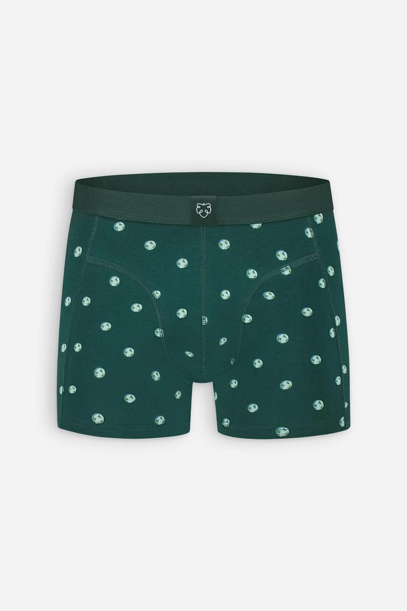 A-dam A-dam Boxershort Dotted Earth Groen 1