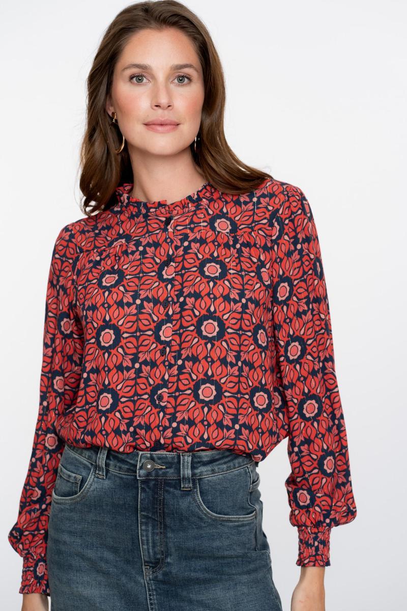 Geisha Blouse 53611-20 Roze 1