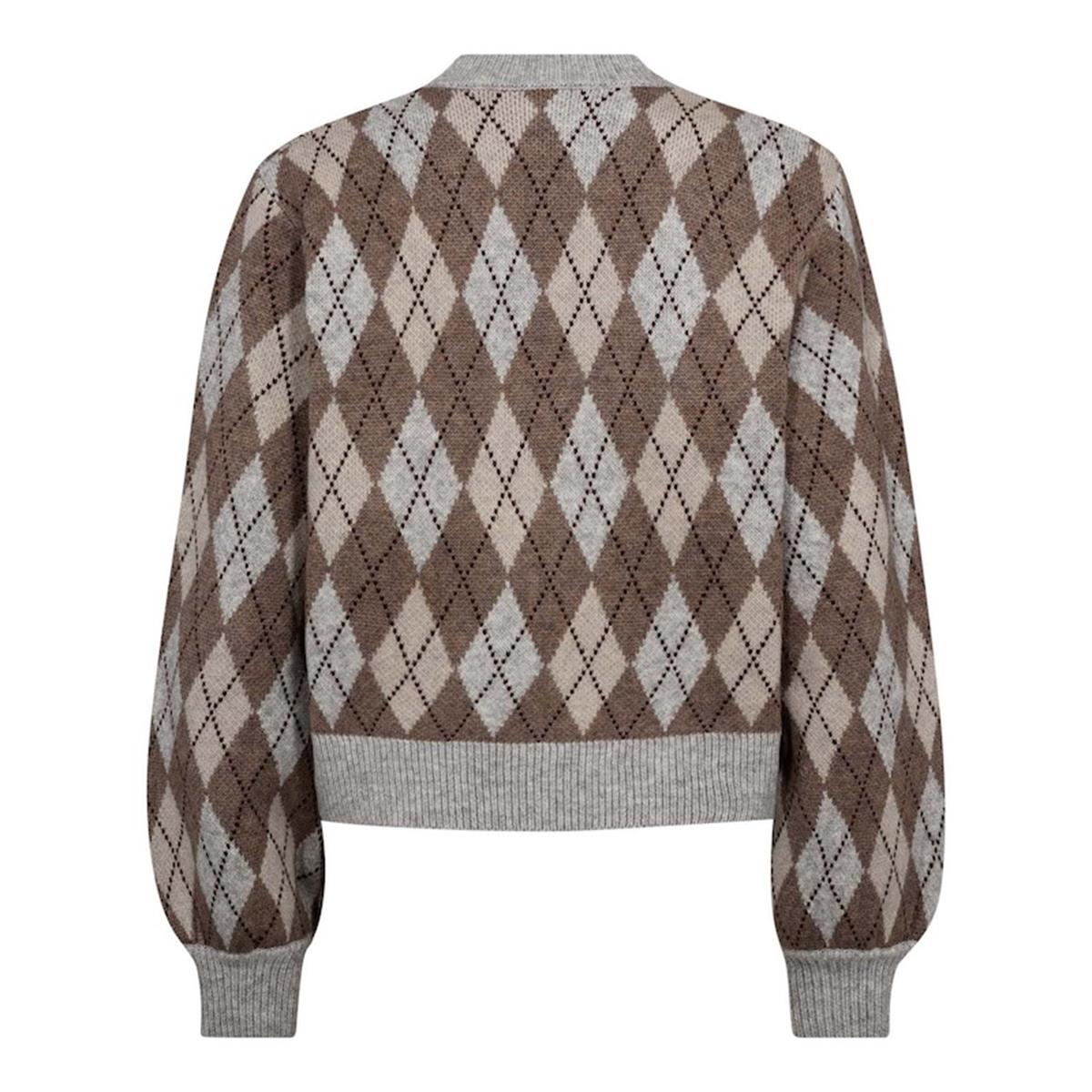 Co'Couture Vest Row Taupe 2