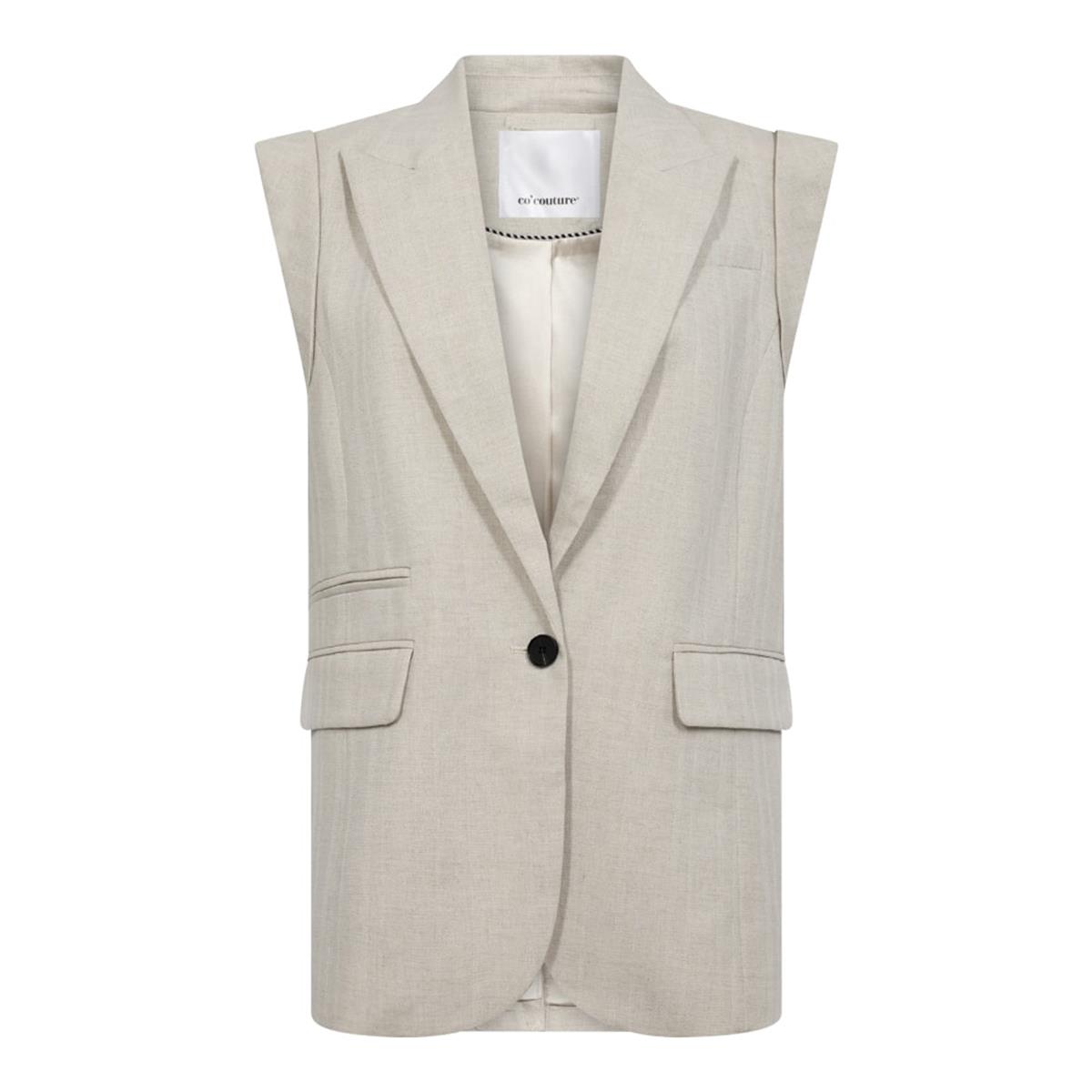 Co'Couture Gilet Lisa Beige 1
