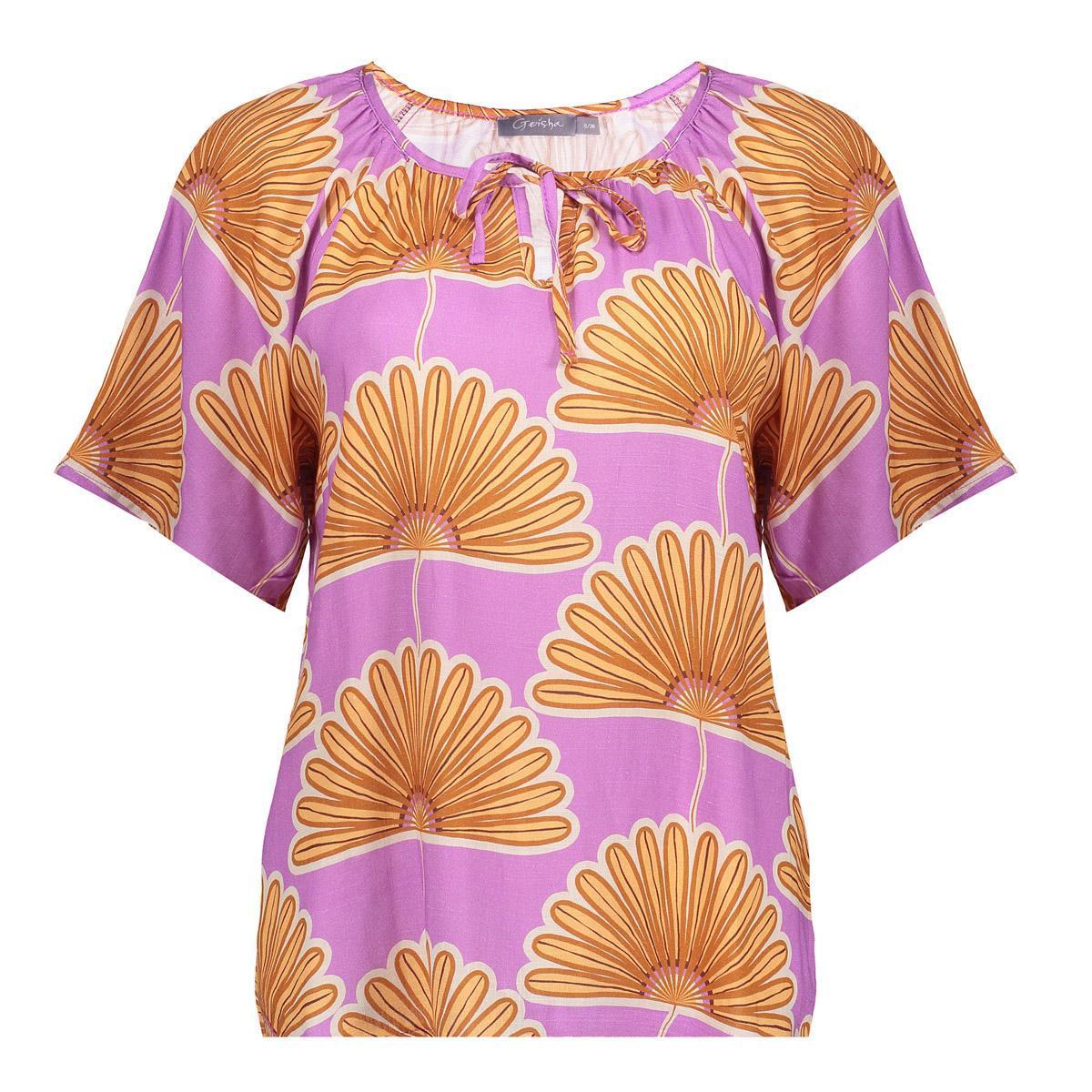 Geisha Geisha T-Shirt 53248-20 Paars 2