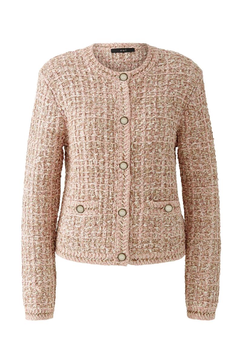 Oui Oui Blazer 0092059 Roze 1
