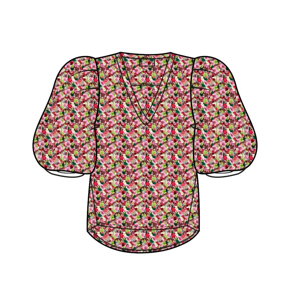 POM Amsterdam POM Amsterdam Blouse SP9077 Rood 1