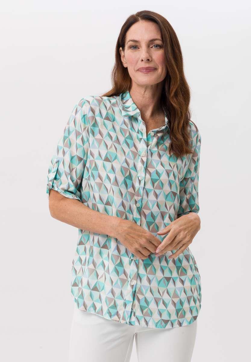 Frank Walder Frank Walder Blouse S52104102 Groen 1