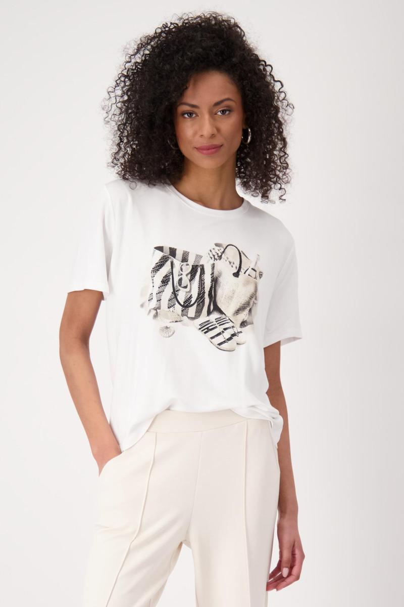 Monari Monari T-Shirt 409916 Off-White 1