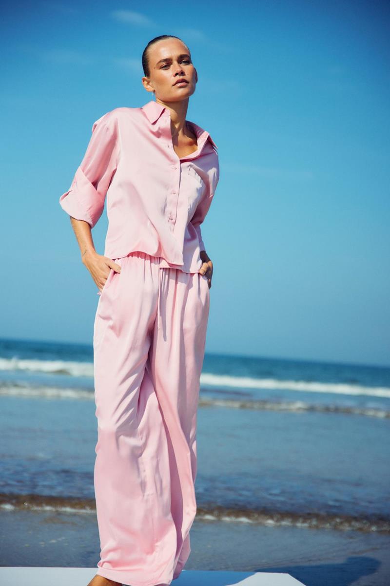WithBlack Pantalon Paddie Roze 1