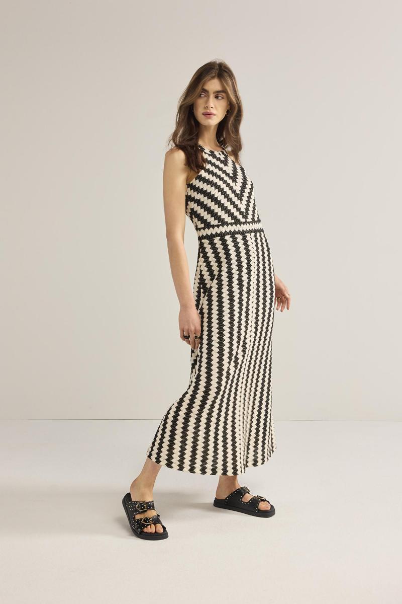 Summum Summum Jurk 5s1613-30699 Zwart 3