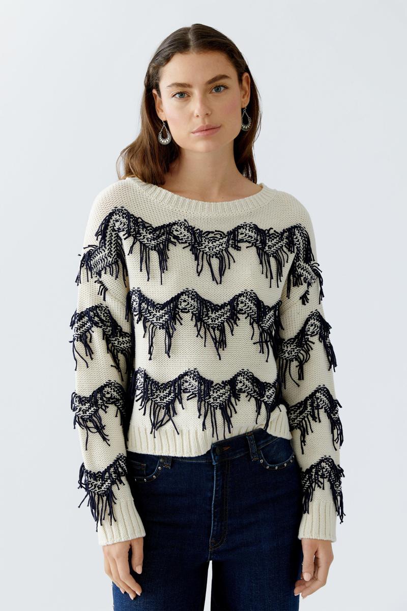 Oui Trui 0094257 Off-White 1