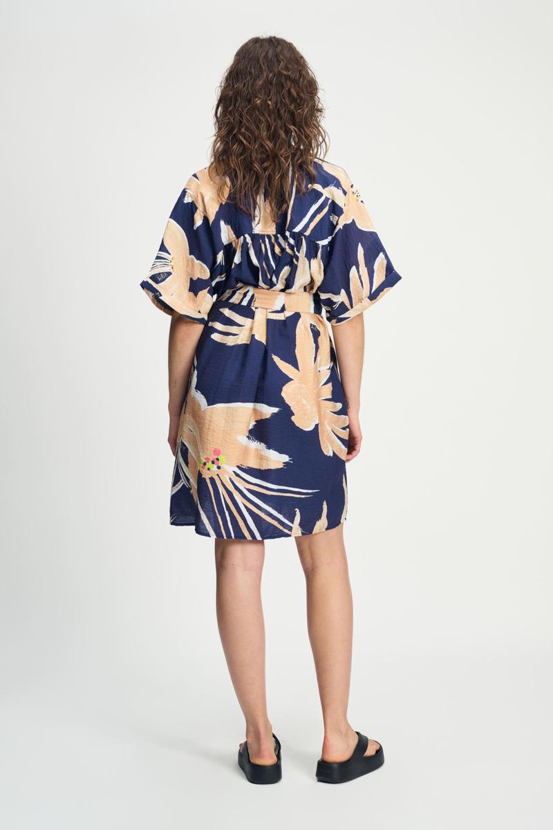 POM Amsterdam POM Amsterdam Jurk SP9177 Blauw 3