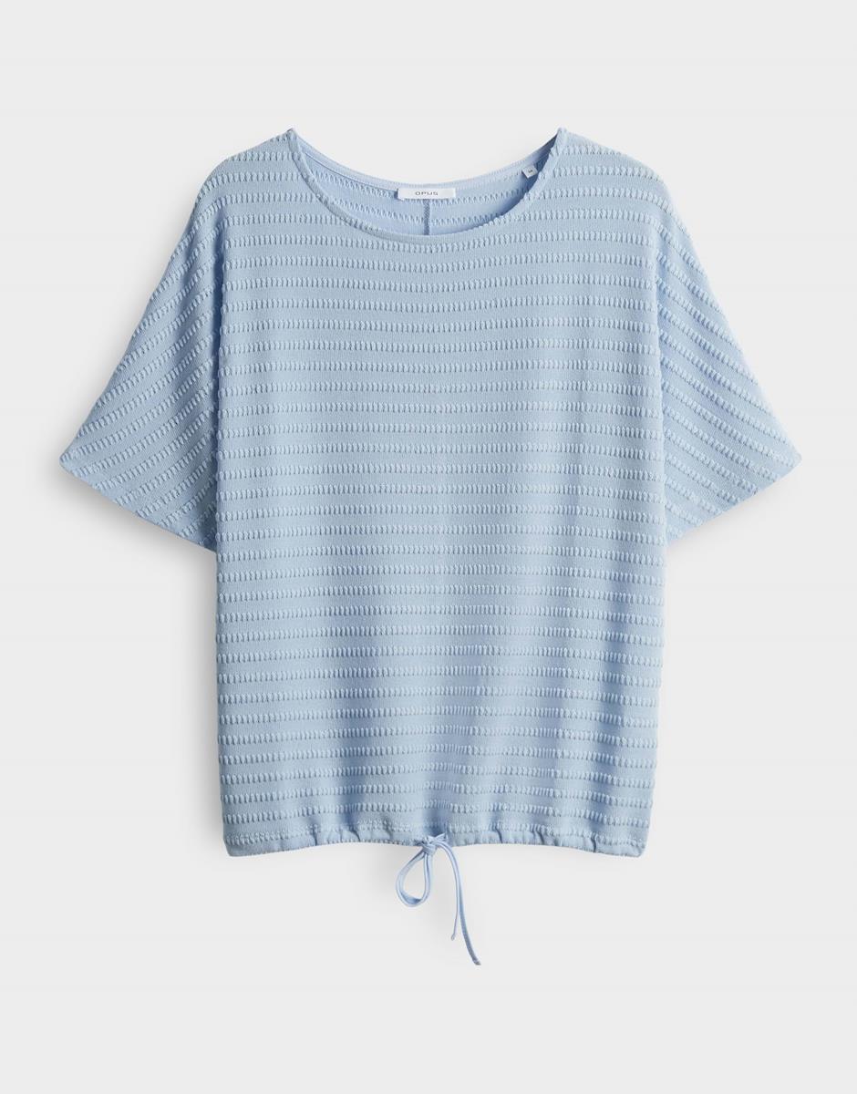 OPUS T-Shirt Saronji Paris Blauw 2
