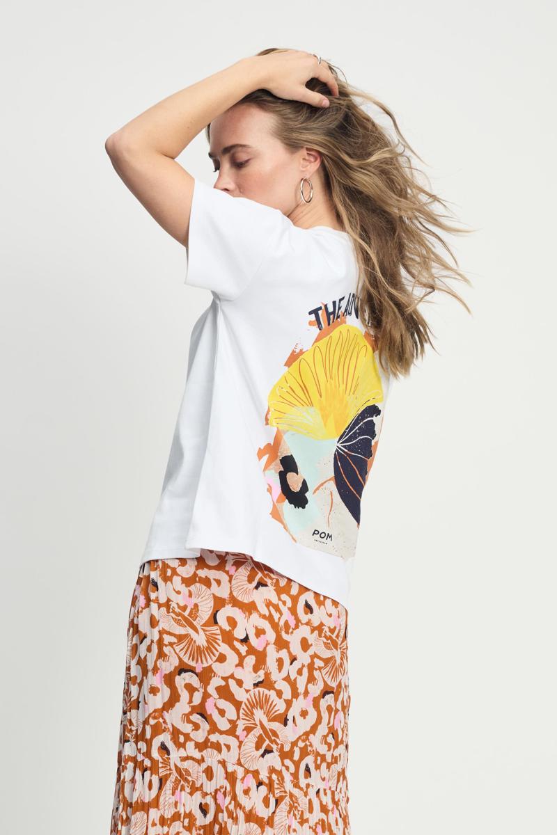POM Amsterdam POM Amsterdam T-Shirt SP9132 Wit 6