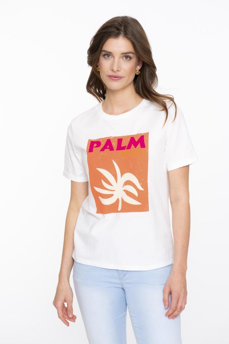 Geisha T-Shirt 52413-41 Off-White 1