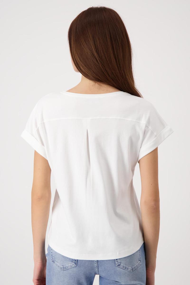 Monari Monari T-Shirt 409885 Off-White 5
