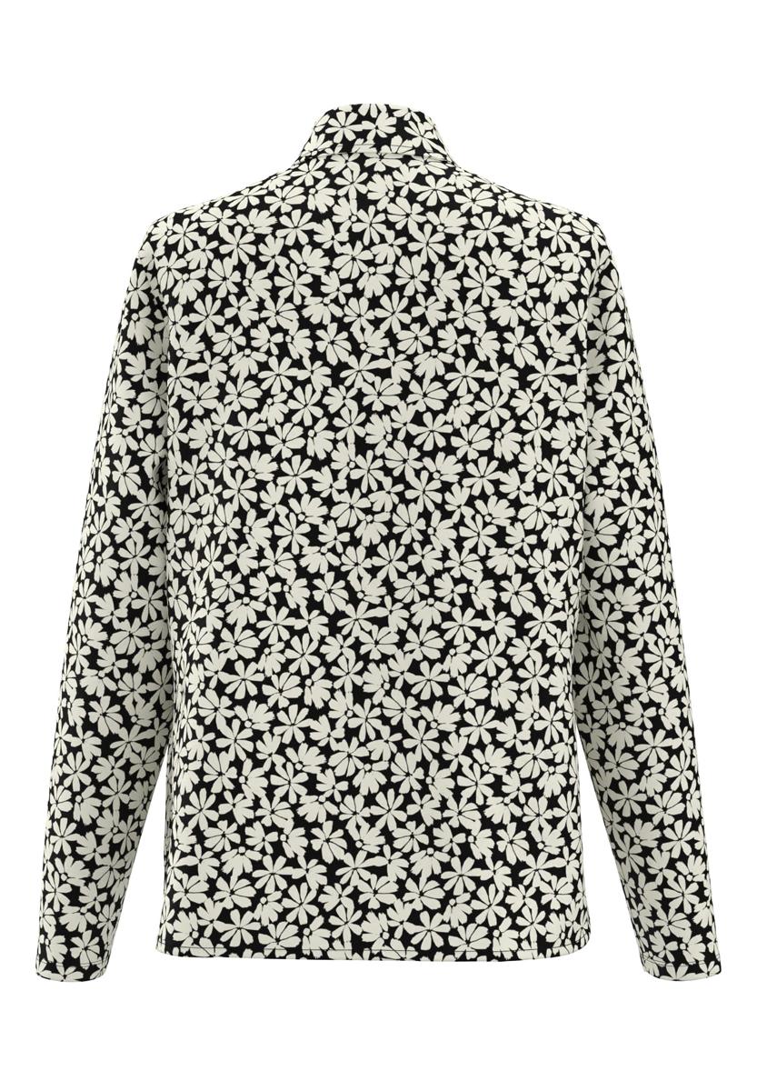 Frank Walder Blouse W51621101 Zwart 2