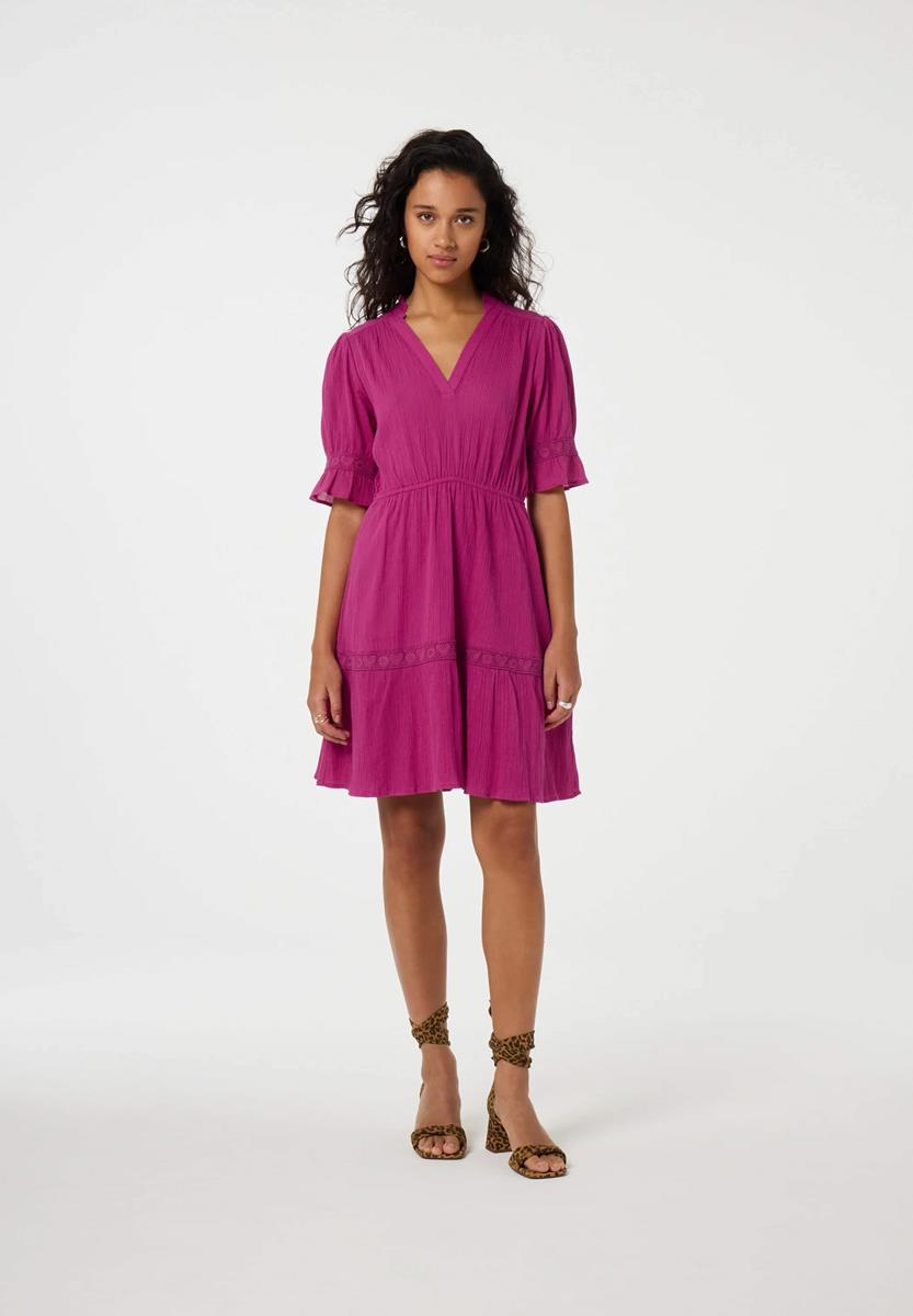 Fabienne Chapot Fabienne Chapot Jurk Aruna Dress Paars 1