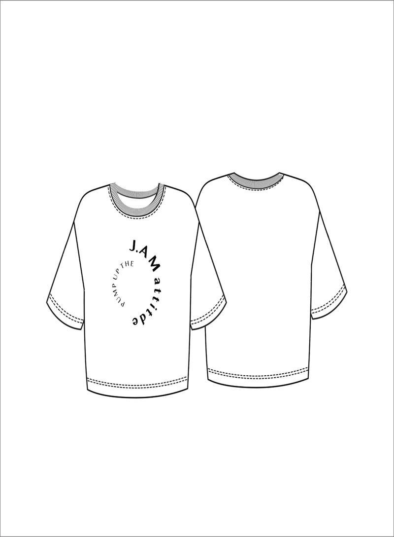 Jansen Amsterdam T-Shirt LARA W25 Wit 1