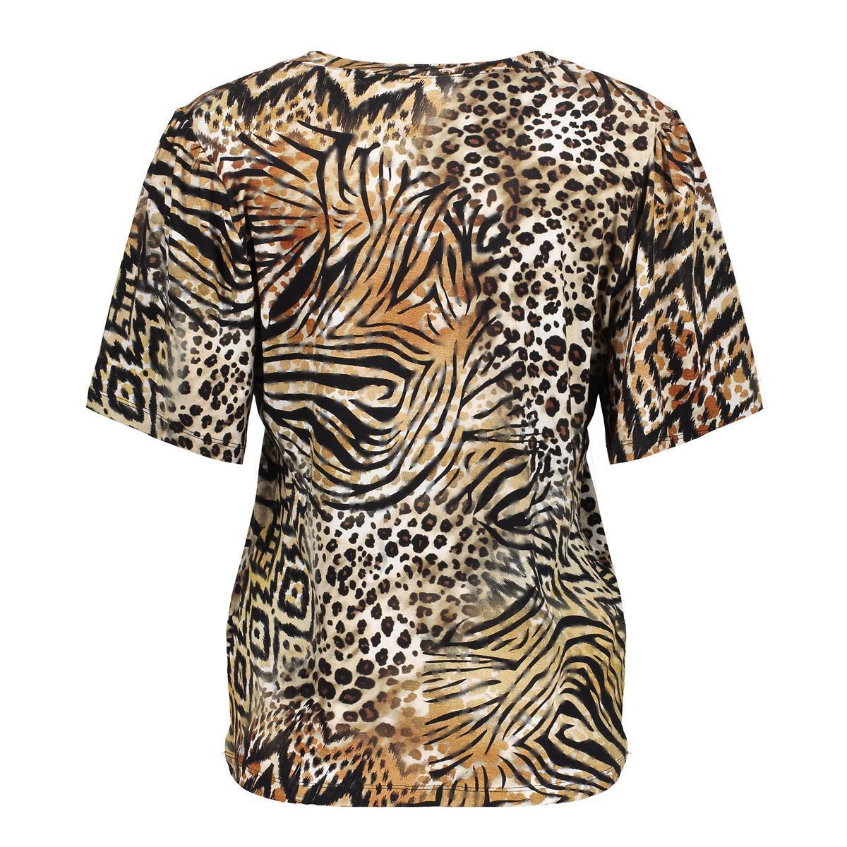Geisha T-Shirt 52445-60 JAZZ Bruin 2