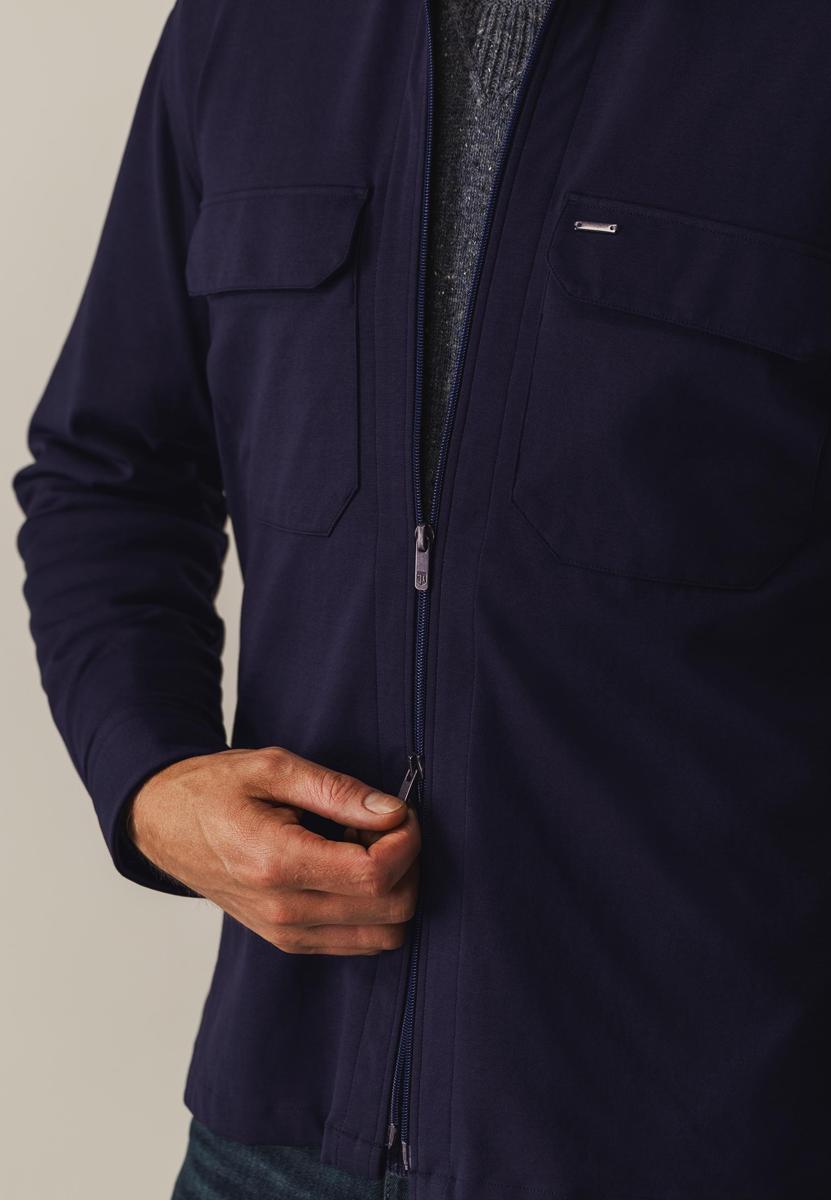 State of Art Overshirt 221-25254 Blauw 6