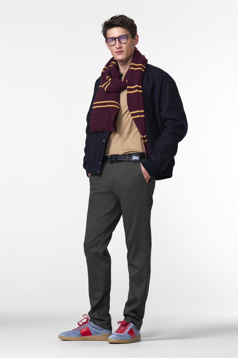 Meyer Pantalon 1022565400 Grijs 3