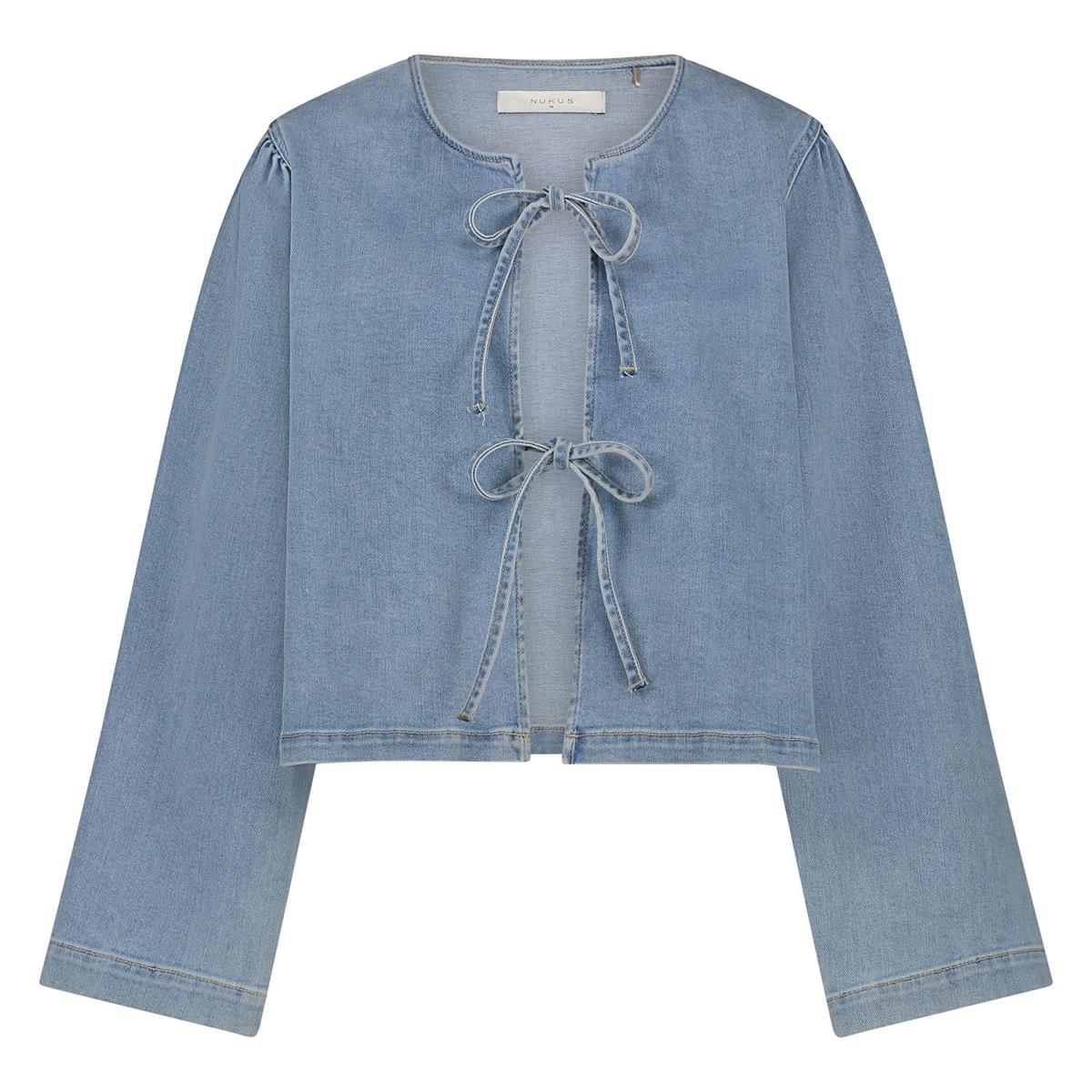 NUKUS NUKUS Blouse NKS02067 Blauw 2