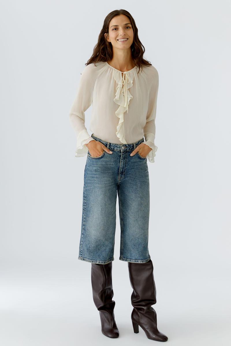 Oui Blouse 0087625 Off-White 2