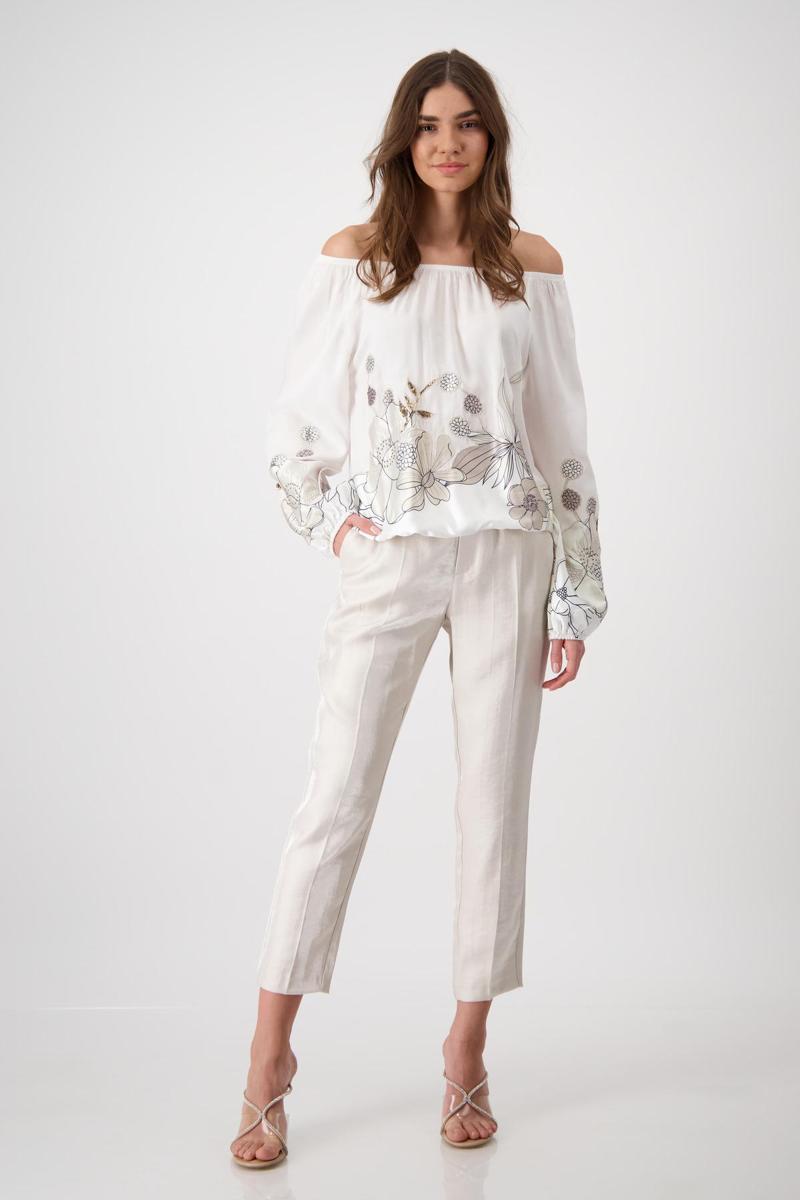 Monari Monari Blouse 409084 Off-White 3