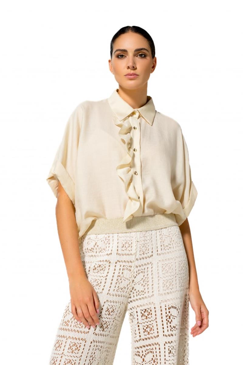 Caroline Biss Blouse 1656 Off-White 1