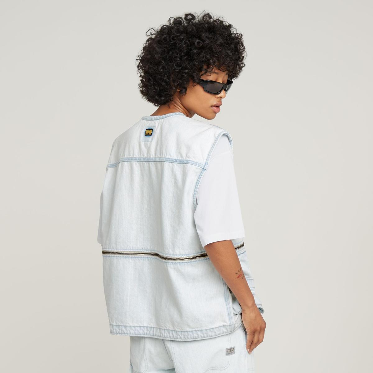 G-Star G-Star Gilet D26300-D436 Blauw 5