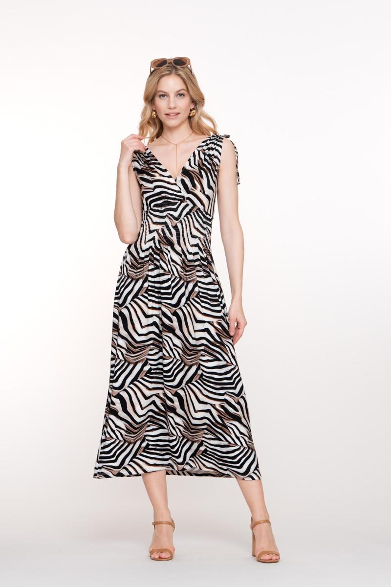 Geisha Geisha Jurk 57367-60 MILA Zwart 1