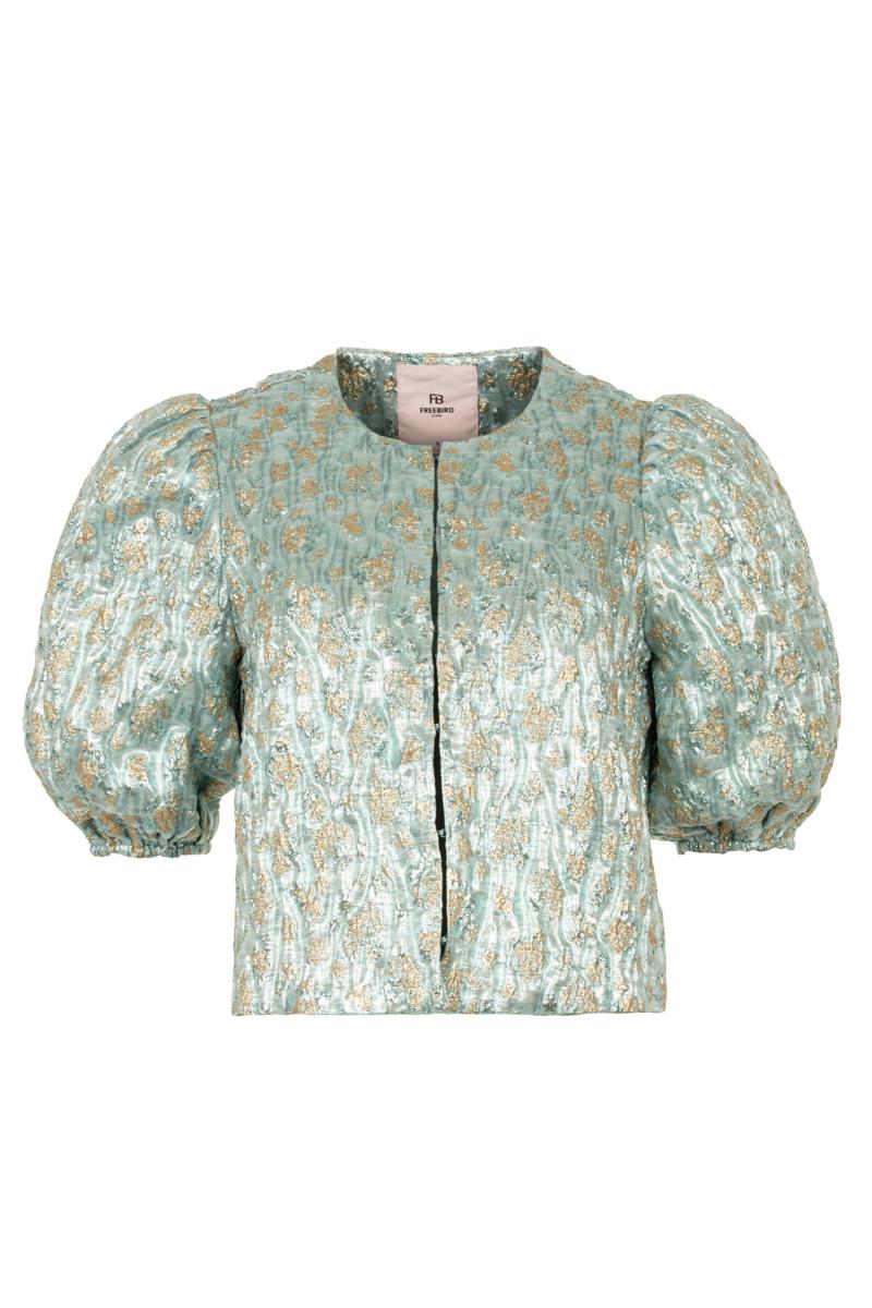 Freebird Freebird Blazer Lida F-Wv-Jacq-Be Groen 1