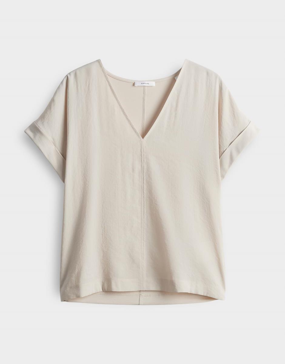 OPUS T-Shirt Solme Off-White 2