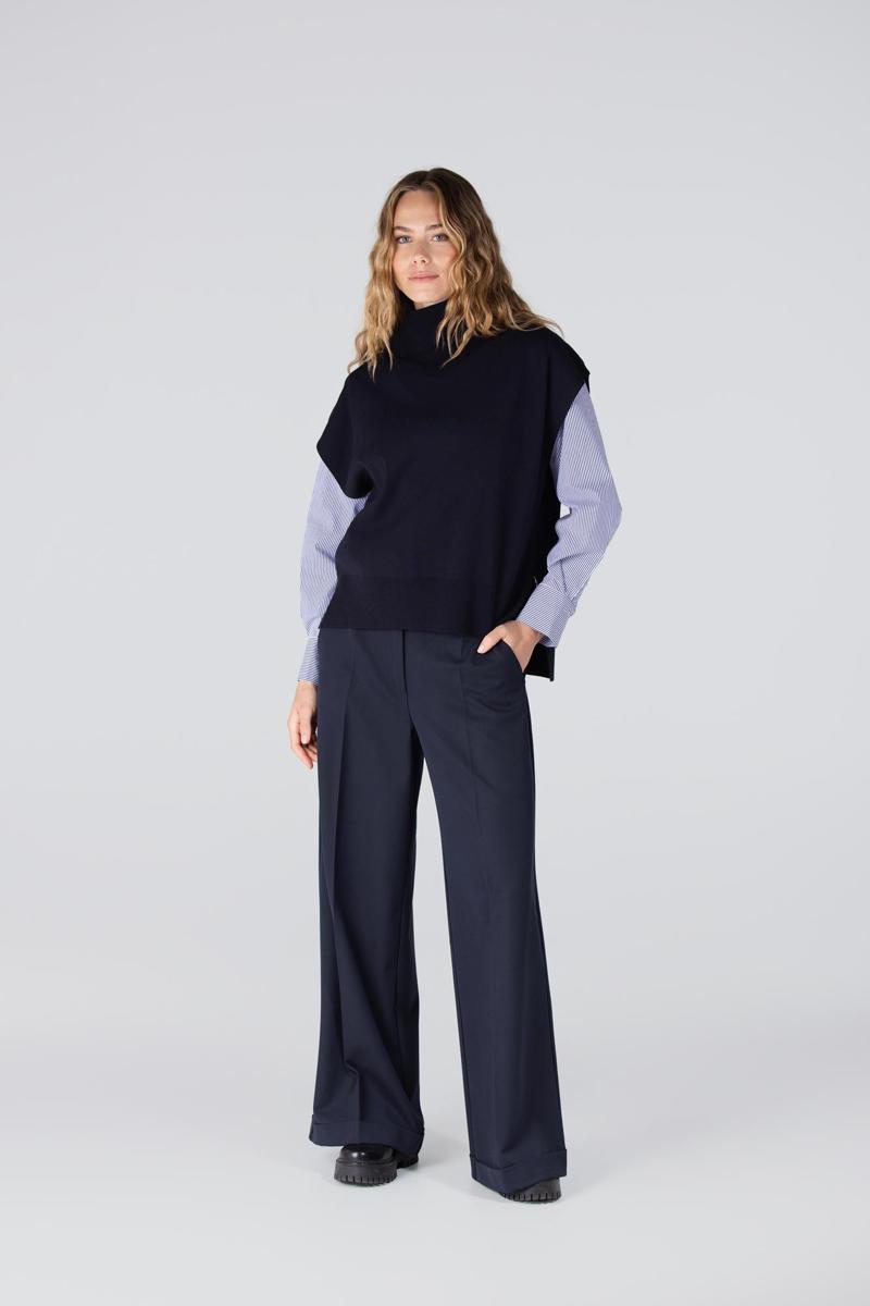 Jansen Amsterdam Blouse GOLDIE W25 Blauw 5