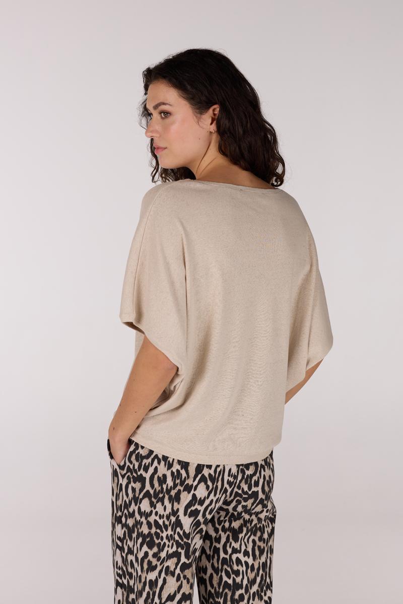 Jansen Amsterdam Jansen Amsterdam T-Shirt NANOUK SS25 Beige 4