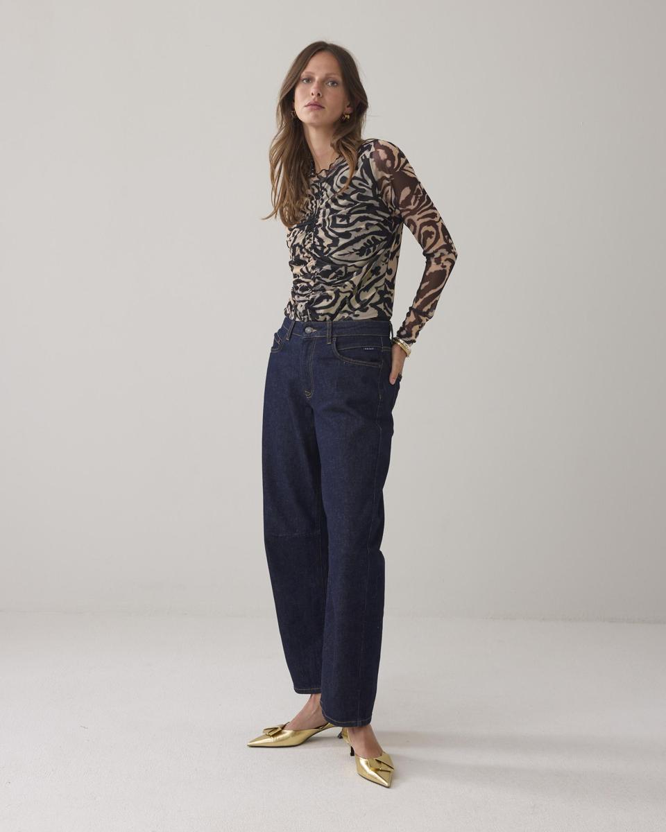 Summum Blouse 3s5217-30733 Zwart 4