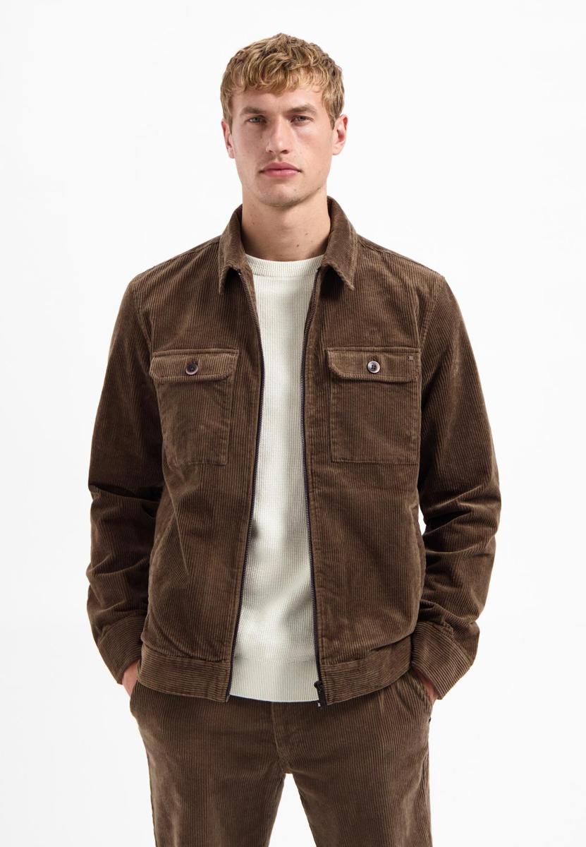 No Excess Overshirt 29510907 Taupe 1