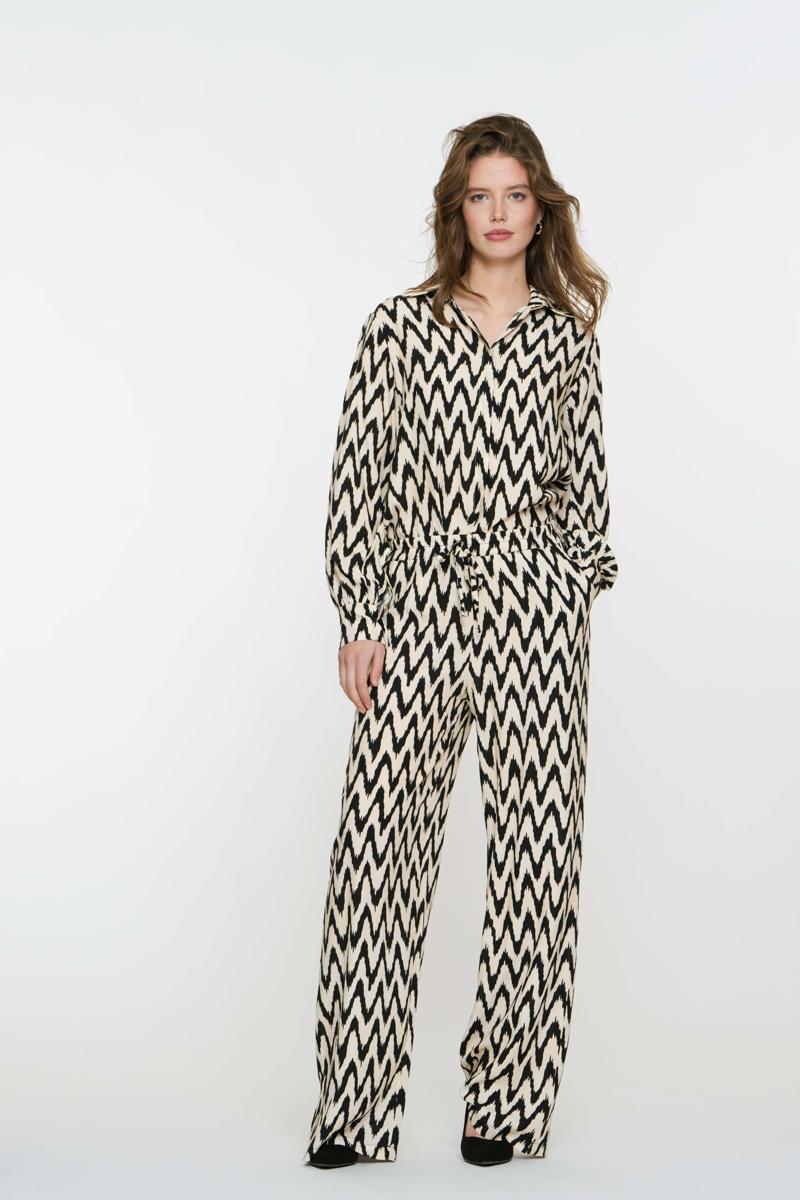 Geisha Geisha Pantalon 51173-70 Zwart 1