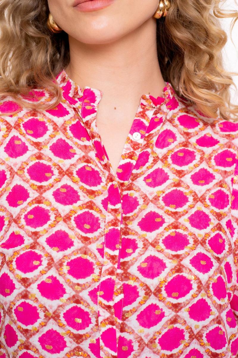 Geisha Geisha Blouse 53459-20 Roze 4