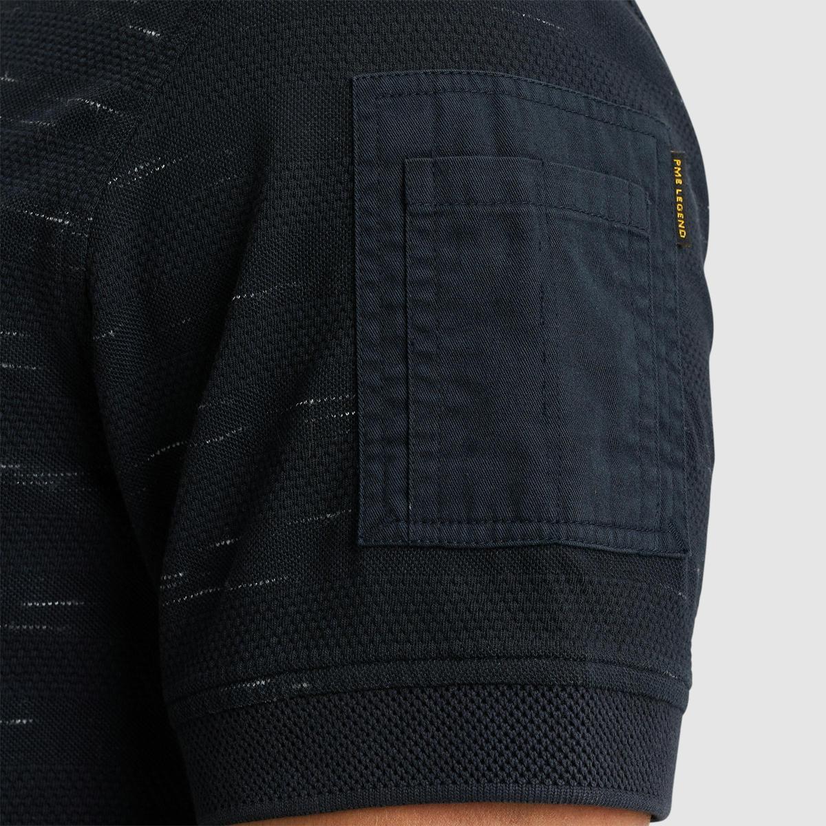 PME Legend PME Legend Polo PPSS2503856 Blauw 5