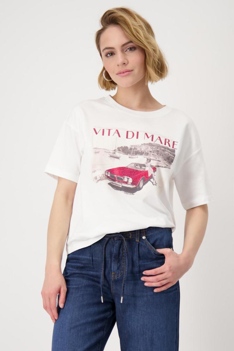 Monari Monari T-Shirt 409706 Off-White 1