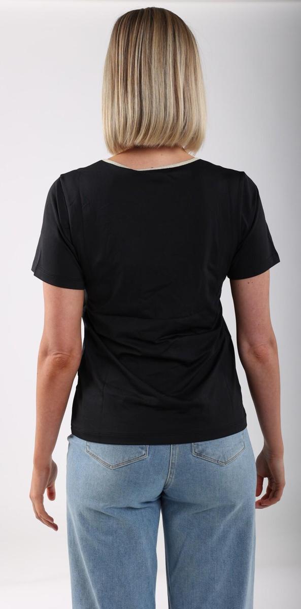 NUKUS NUKUS T-Shirt Tirza Zwart 5