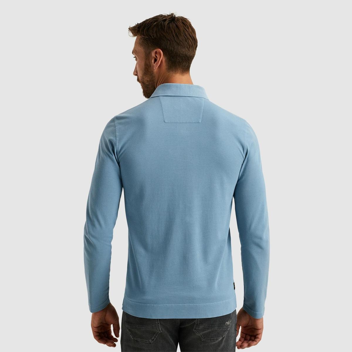 PME Legend PME Legend Polo PPS2502803 Blauw 4
