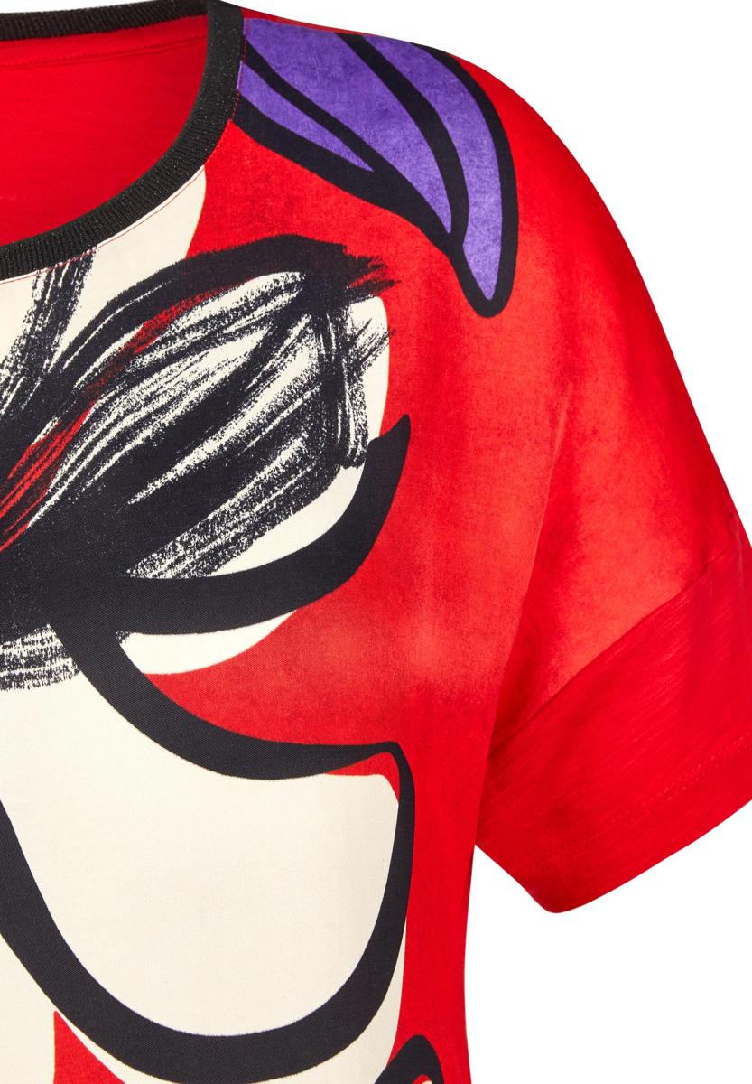 Rabe T-Shirt 55-213356 Rood 6